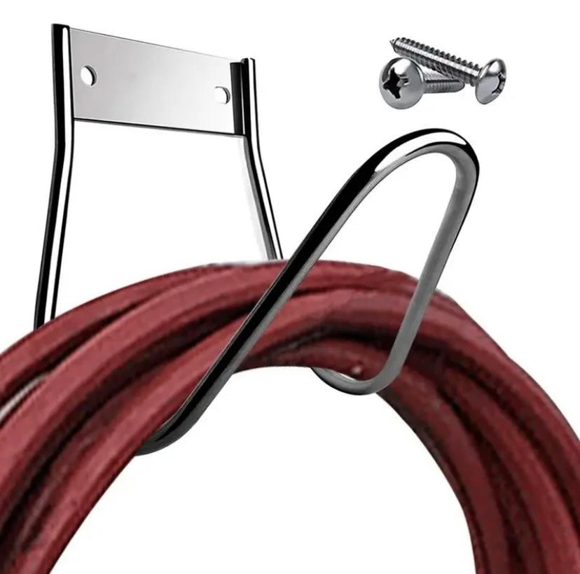 Heavy - Duty Wall - Mounted Garden Hose Holder - Best Pipe Holder for Wall in Pakistan - 62 Home Essentials