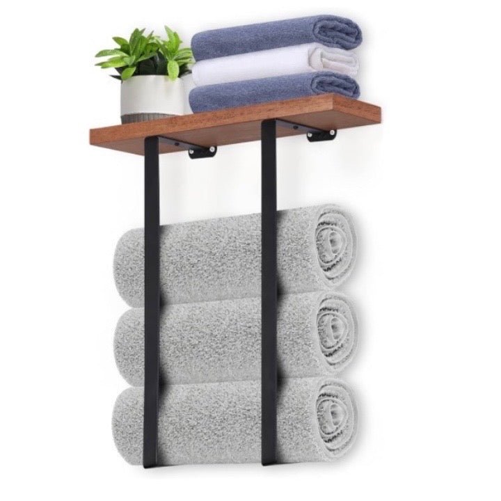Wall-Mounted Towel Racks: The Perfect Space-Saving Solution for Your Home - 62 Home Essentials 