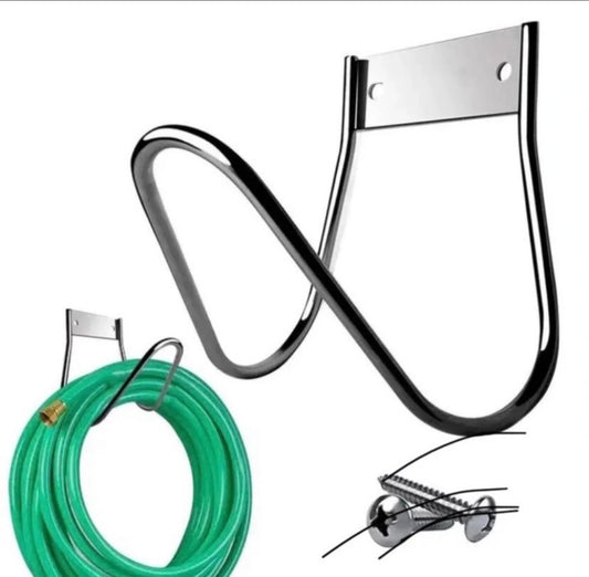 Heavy - Duty Wall - Mounted Garden Hose Holder - Best Pipe Holder for Wall in Pakistan - 62 Home Essentials